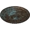 Ekena Millwork Baile Ceiling Medallion (Fits Canopies up to 3 1/4"), 20"OD x 1 5/8"P, Bronze Blue Patina CM20BLBBS - alternate 5